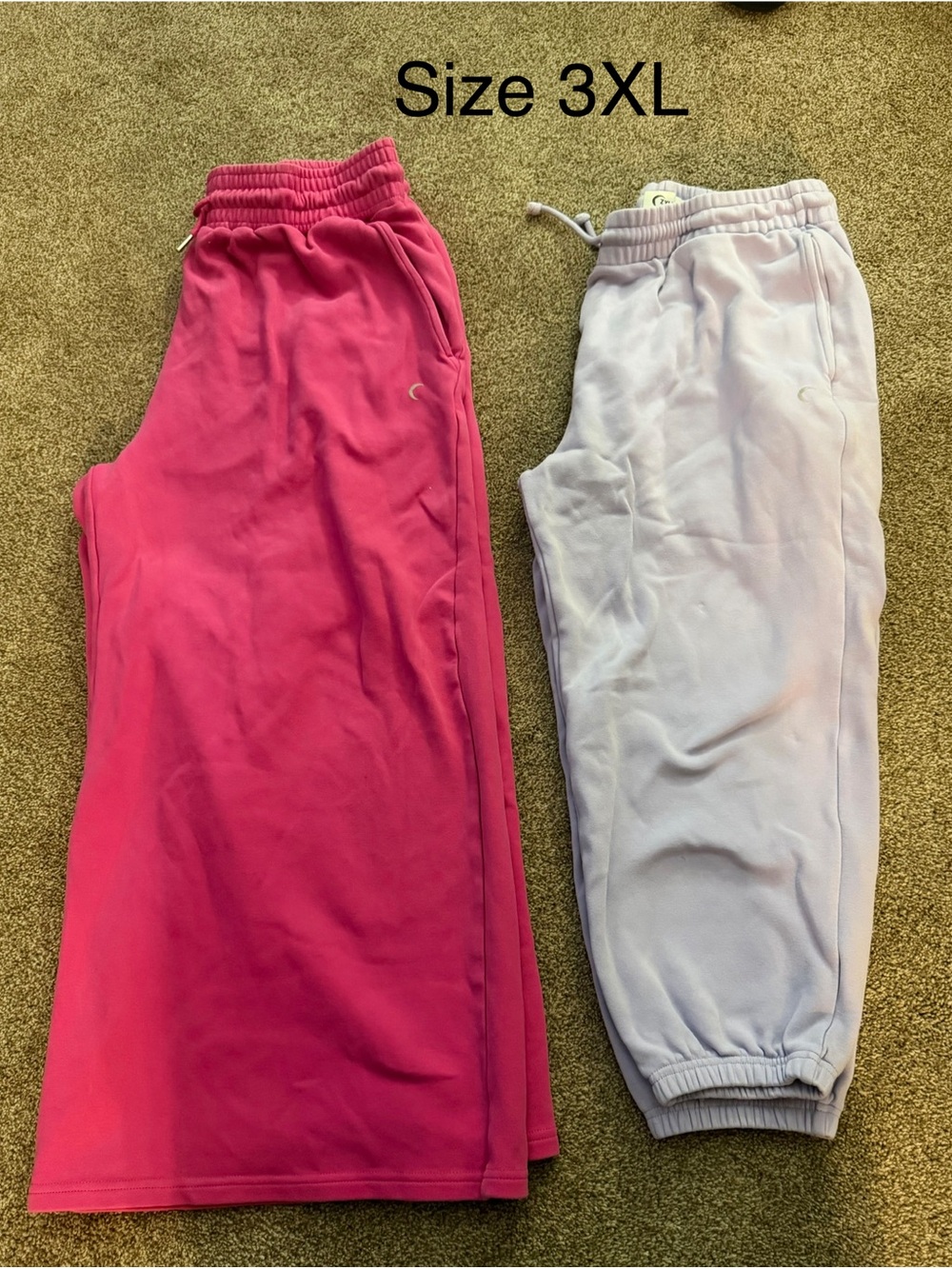 Zyia Drawstring Jogger Pants - Size 3XL